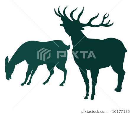 Deer Silhouette 10177183