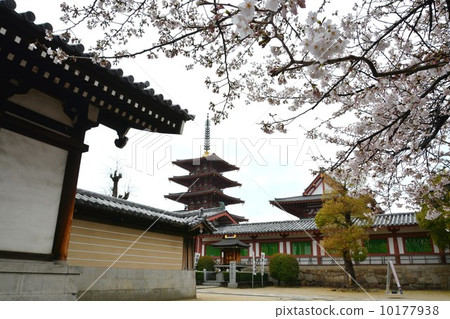 Shitennoji 5層塔 10177938