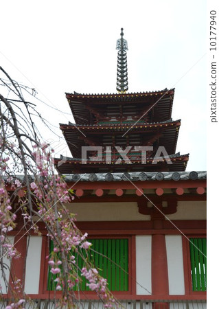 Shitennoji 5-storied pagoda 10177940