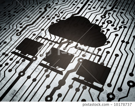 Circuit board with Cloud Network 10178737