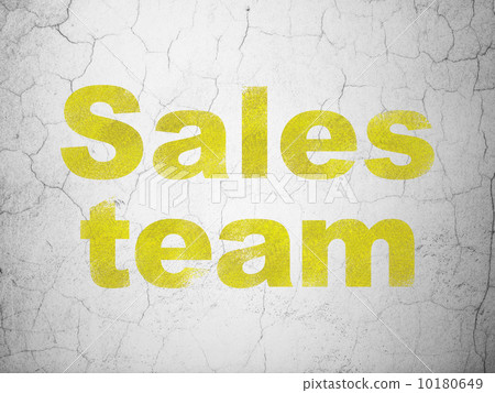 Marketing concept: Sales Team on wall background Marketing concept: Sales Team on wall background 10180649