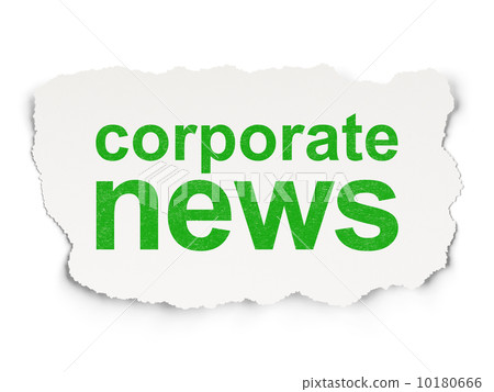 News concept: Corporate News on Paper background News concept: Corporate News on Paper background 10180666