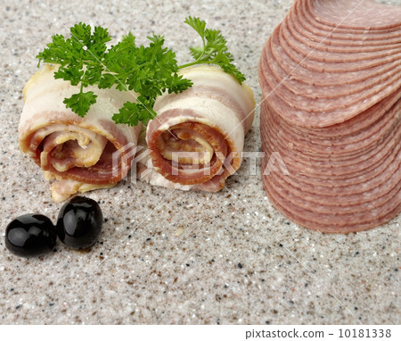 Bacon And Salami 10181338