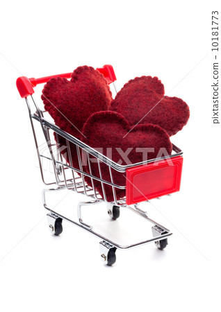 Red hearts Red hearts 10181773