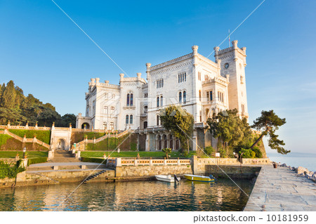 Miramare Castle, Trieste, Italy, Europe. 10181959