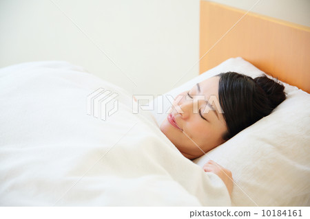 A woman sleeping A woman sleeping 10184161