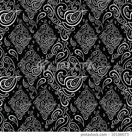 Seamless Paisley background. 10186073