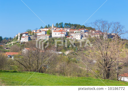 Village of Stanjel, Slovenia, Europe. 10186772