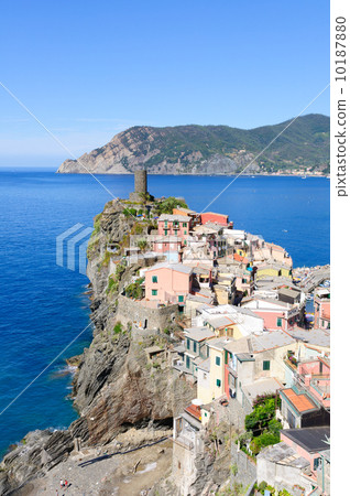 Italian Cinque Terre Vernazza Street 10187880