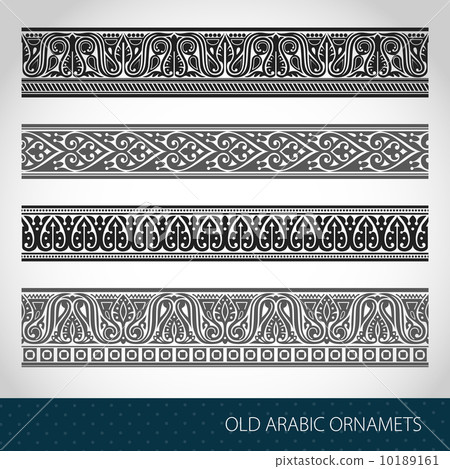 Seamless Islamic borders - Stock Illustration [10189161] - PIXTA
