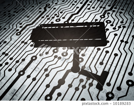 Protection concept: circuit board with Cctv Camera 10189283