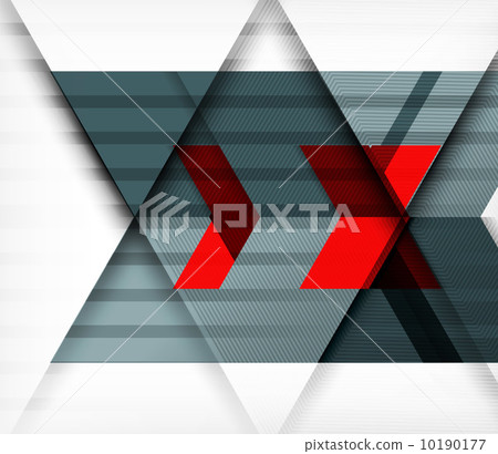 Grey tech vector background Grey tech vector background 10190177
