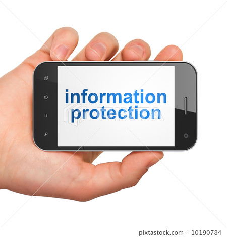 Privacy concept: Information Protection on smartphone 10190784
