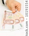 Baht paper money 10191554