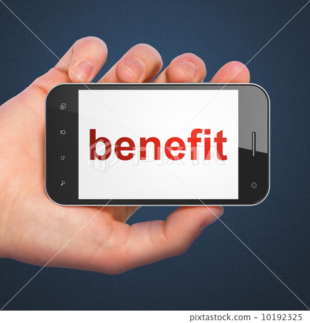 Business Concept Benefit On Smartphone Stock Illustration 10192325 Pixta