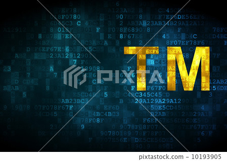 Law concept: Trademark on digital background 10193905