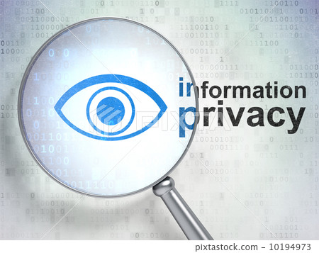 Safety concept: Eye and Information Privacy with optical glass 10194973