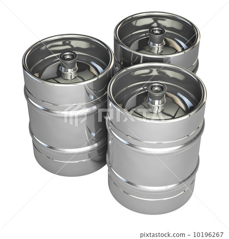 Metal beer kegs 10196267
