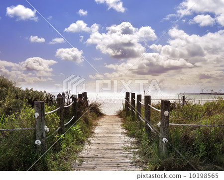 Sunset By The Ocean Sunset By The Ocean 10198565