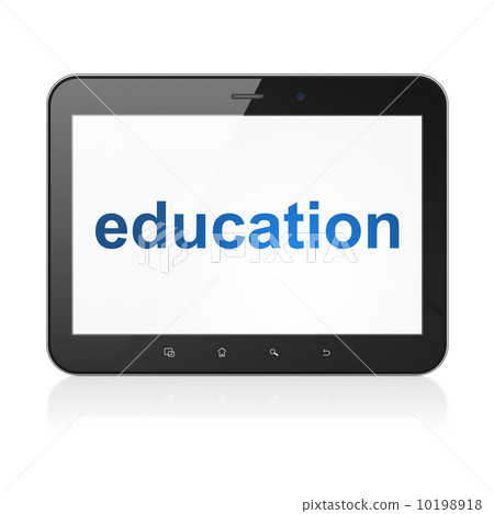 Education concept: Education on tablet pc computer 10198918