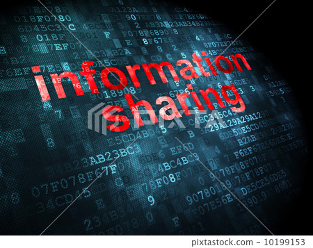 Data concept: Information Sharing on digital background Data concept: Information Sharing on digital background 10199153