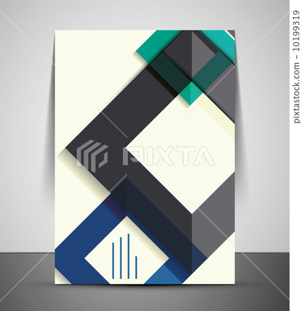 CMYK Business Corporate Flyer Template 10199319