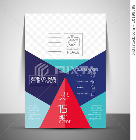 Business corporate flyer template 10199398