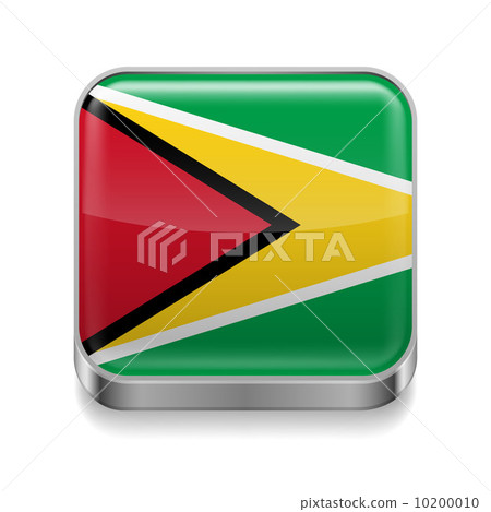 Metal  icon of Guyana 10200010