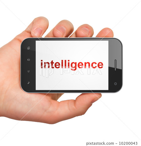 Education concept: Intelligence on smartphone 10200043