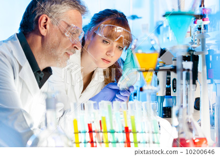 Health care professionals in lab. Health care professionals in lab. 10200646