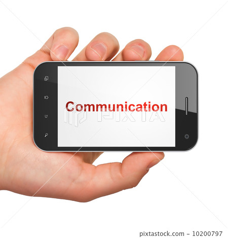 Advertising concept: Communication on smartphone 10200797