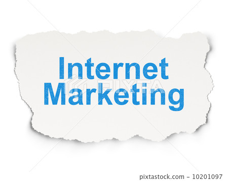 Marketing concept: Internet Marketing on Paper background Marketing concept: Internet Marketing on Paper background 10201097