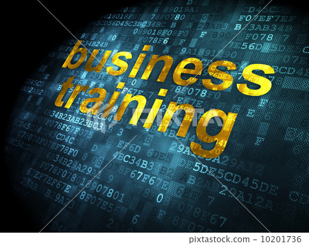 Education concept: Business Training on digital background Education concept: Business Training on digital background 10201736