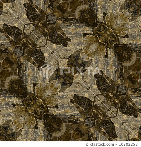 art nouveau colorful ornamental vintage pattern 10202258