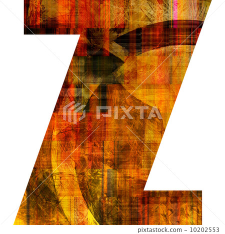 art painted alphabet, colorful font drawn with colored pencils, 10202553