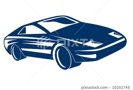 Blue Sports Car Blue Sports Car 10202748