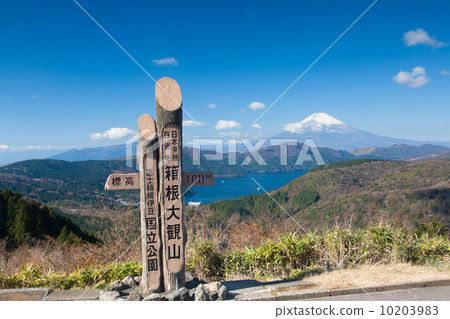 從大觀山看富士山 10203983