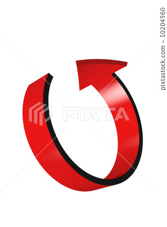 彎曲的箭頭 10204560