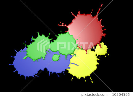 Ink droplets Ink droplets 10204595