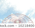 Ferris wheel and sky 10218400