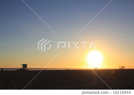 海灘的黃昏 海灘的黃昏 10218454