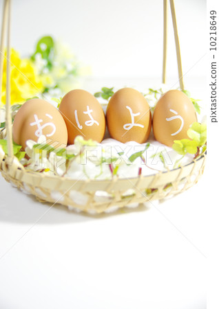 In the morning with eggs 10218649