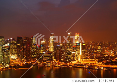 新加坡夜景 新加坡夜景 10219763