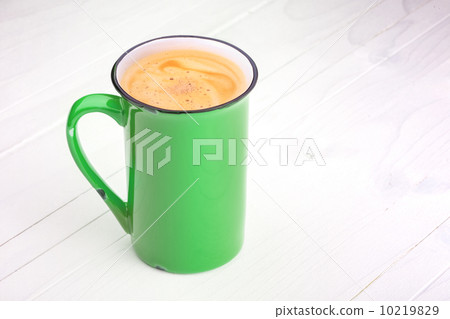 cup of Coffee on wooden vintage table cup of Coffee on wooden vintage table 10219829