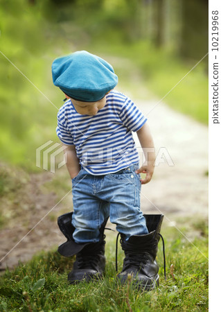 funny little boy in uniform 10219968