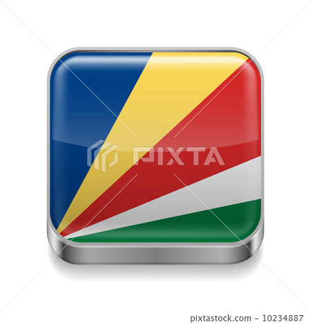 Metal icon of Seychelles Metal icon of Seychelles 10234887