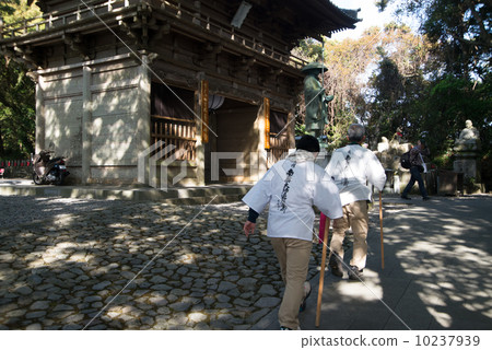 帶到爺爺第24次佛室室山最好的misakiji（Hatsumisasakiji）四國88個位置朝聖返回 10237939