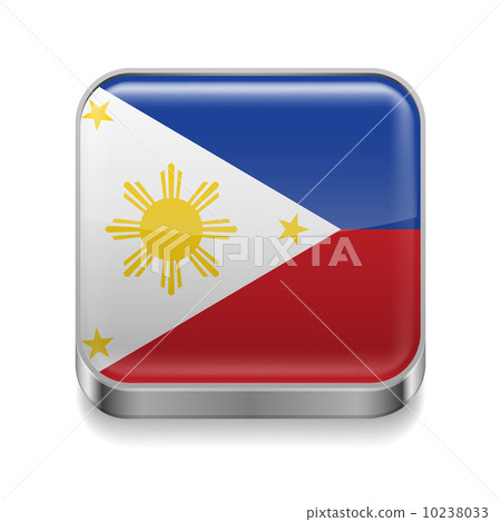 Metal  icon of Philippines 10238033