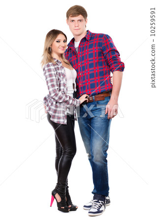 Handsome man and pretty woman Handsome man and pretty woman 10259591