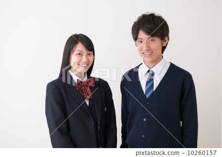 穿制服的高中學生 10260157